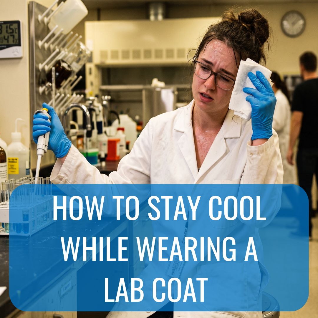 How to Stay Cool While Wearing a Lab Coat All Day