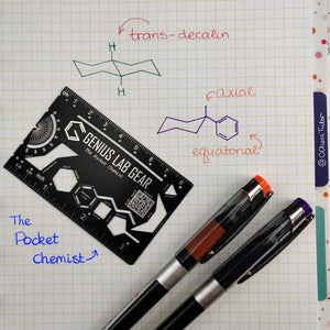 Genius Lab Gear's Pocket Chemist stencil