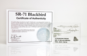 SR-71 Blackbird Titanium (Jet Blueprint)
