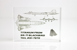 SR-71 Blackbird Titanium (Jet Blueprint)