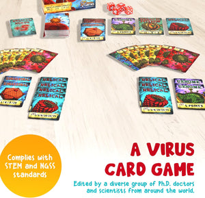 Virulence: An Infectious Virus Card Game (Ages 8+)