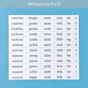 PhD balance magnet set 2 by Genius Lab Gear