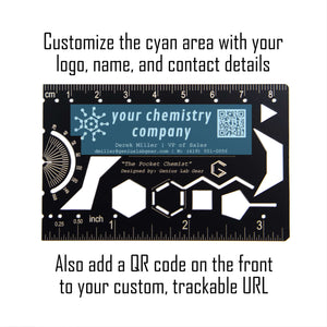Genius Lab Gear's custom branded chemistry promo gift