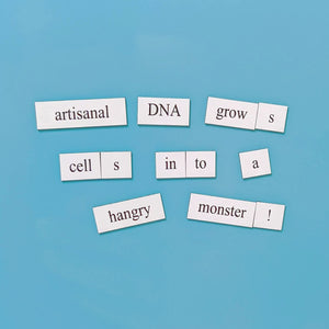 Science dna word magnets