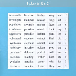 GLG - ecology word magnet set 2