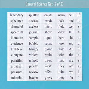 GLG - general science word magnet set 2