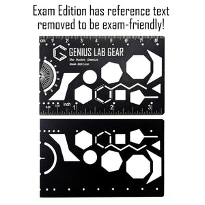 Genius Lab Gear's ochem stencil drawing template