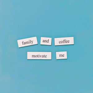 PhD mental health word magnets