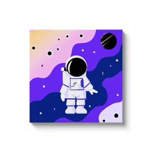 GLG - cute astronaut canvas wrap #4