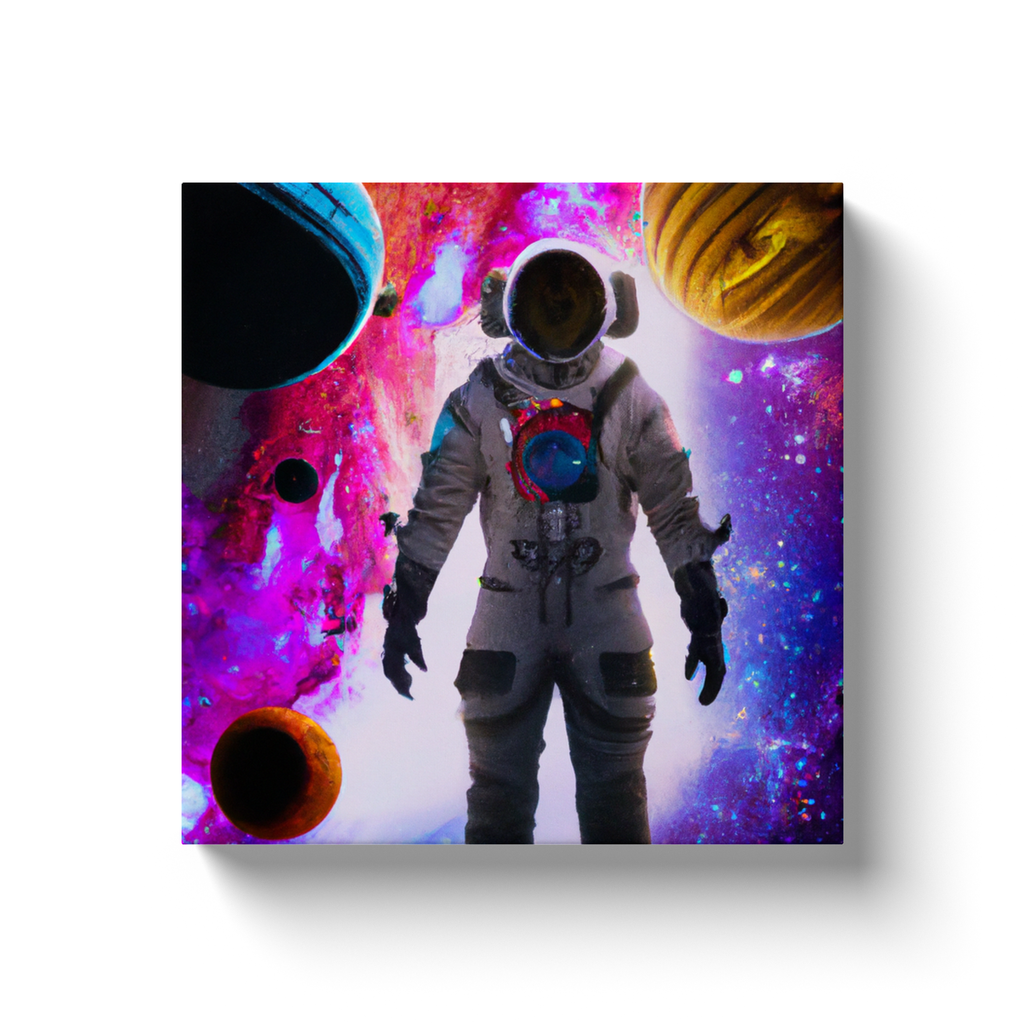 GLG astronaut canvas wrap #4