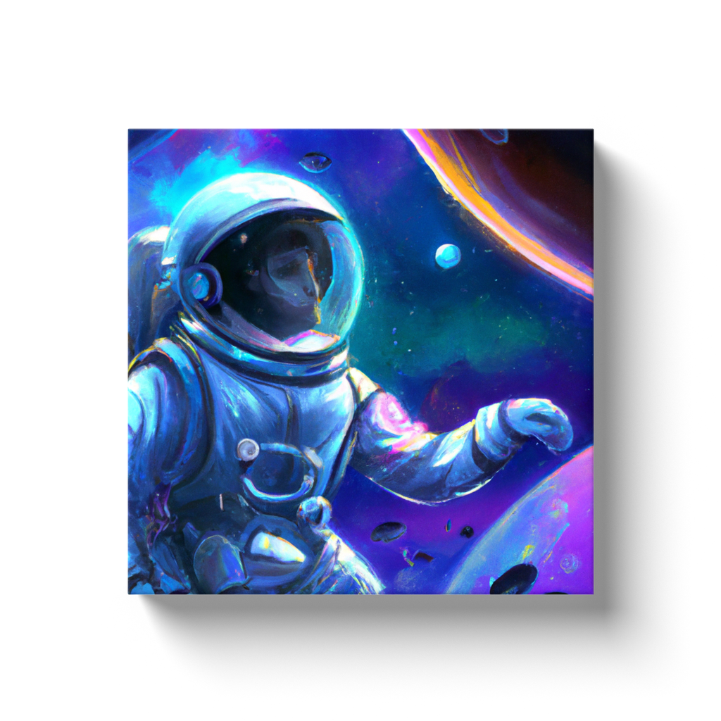 GLG astronaut canvas wrap #1