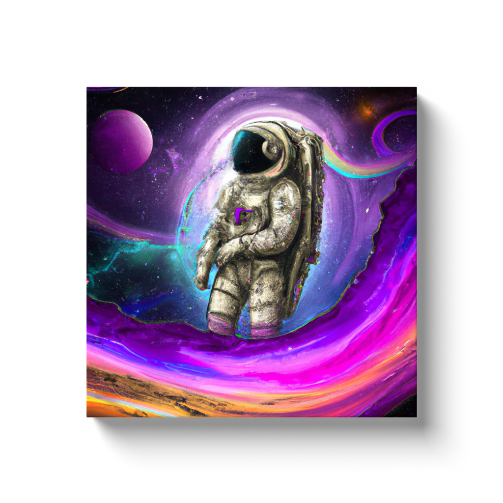 GLG astronaut canvas wrap #2