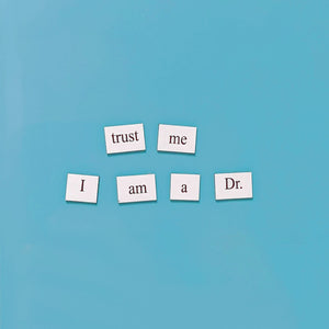 Trust me, I'm a doctor word magnets