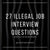 27 ILLEGAL Interview Questions to Know Before Your PhD Job Interview