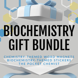 Biochemistry gift bundle by Genius Lab Gear