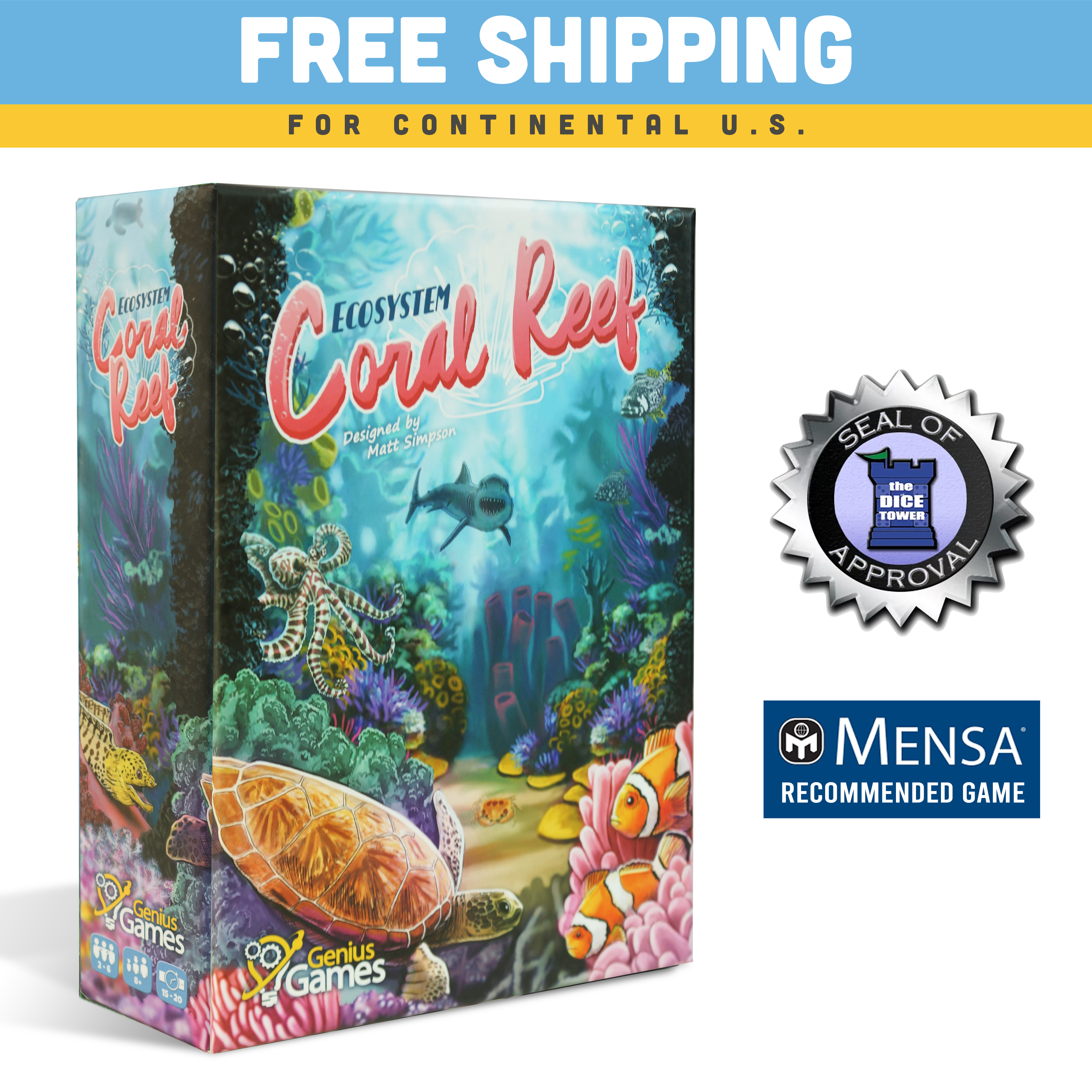 Ecosystem: Coral Reef (Ages 8+)