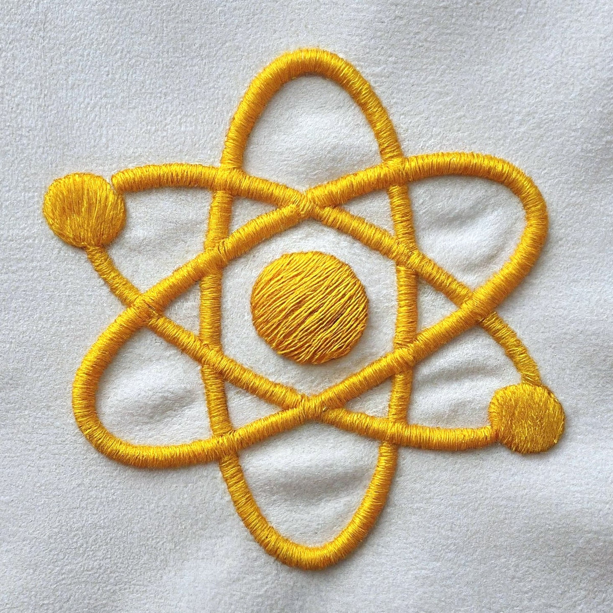 Curie Lab Coat Embroidery - Logo - Genius Lab Gear