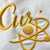 GLG - Curie Lab Coat embroidery text logo