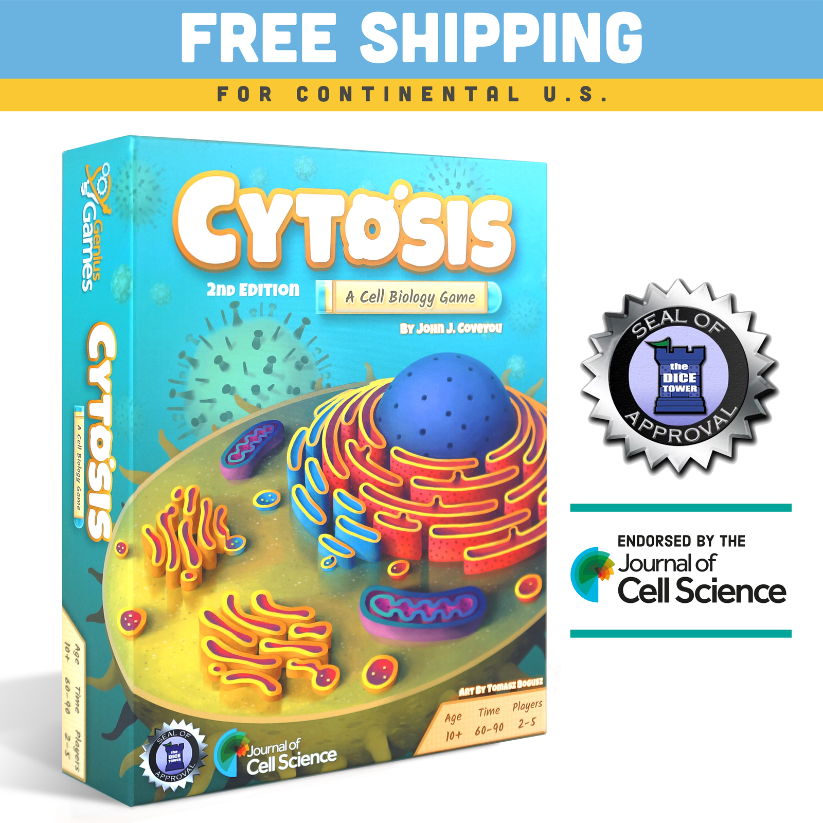 Cytosis: A Cell Biology Game (Ages 10+)