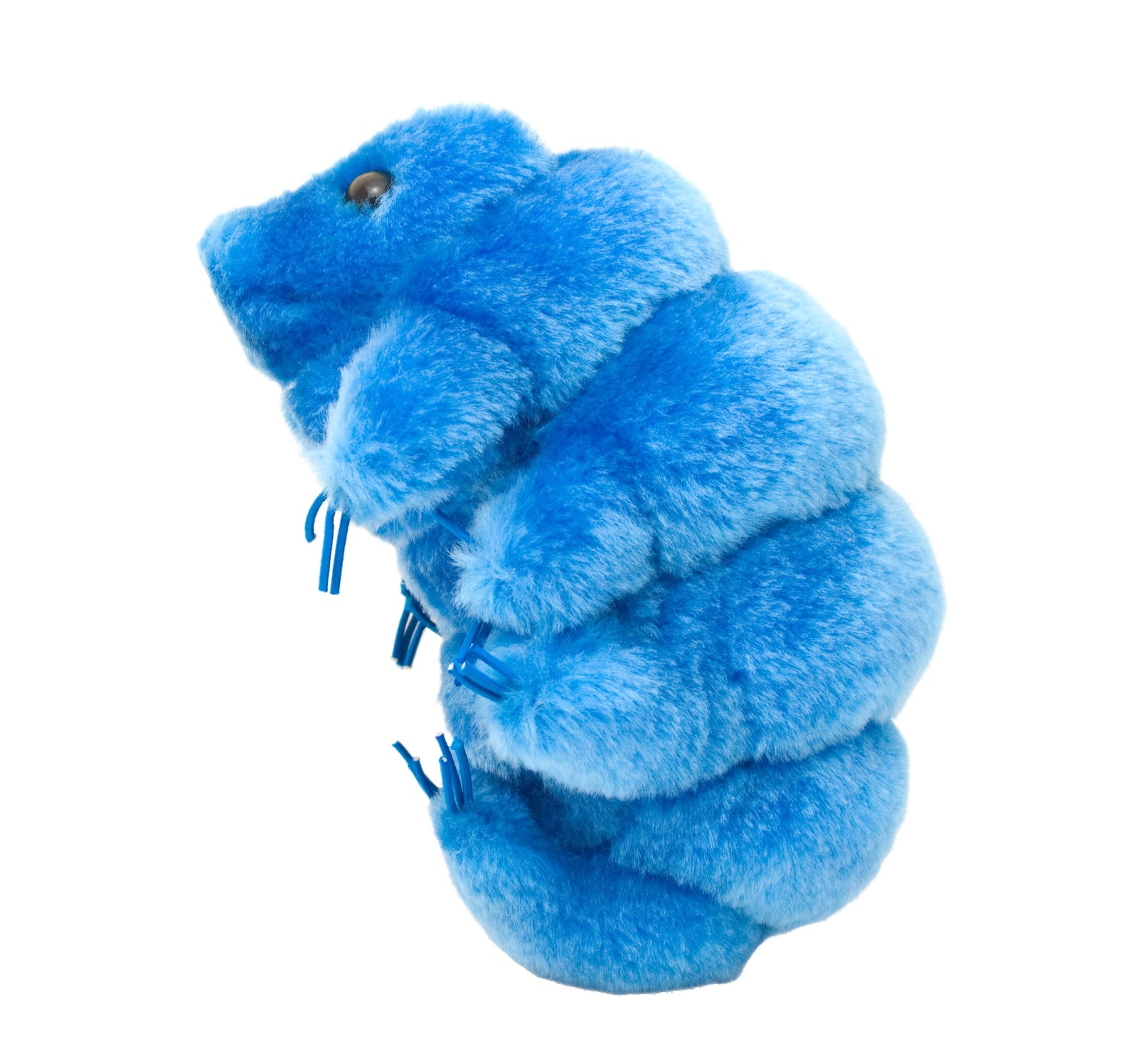 GIANTmicrobes water bear tardigrade plush toy front view, science gift for biology or zoology students