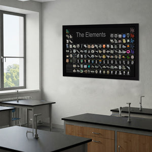 Giant Classroom Periodic Table of the Elements Photo Poster by Theodore Gray (53x27 in.)
