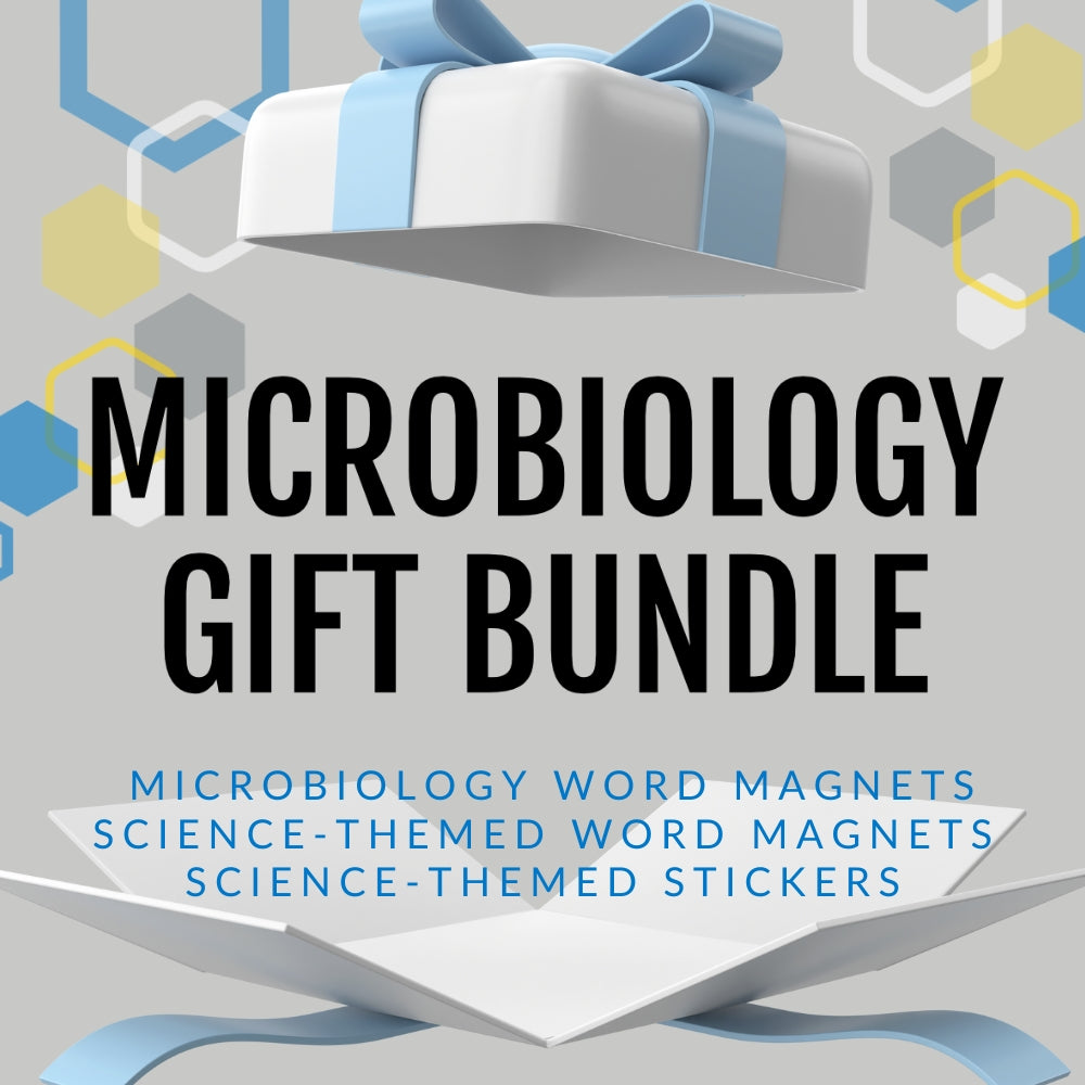 Microbiology gift bundle by Genius Lab Gear, gift for scientists