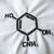 GLG - molecule embroidered on lab coat