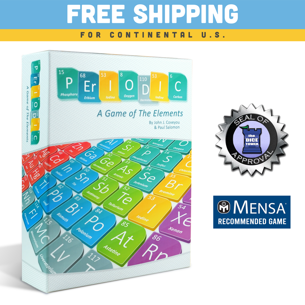 Periodic: A Game of the Elements (Ages 10+)