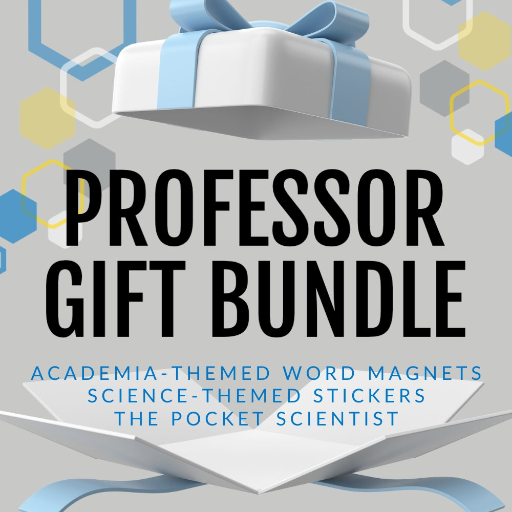 Professor gift bundle by Genius Lab Gear, gift for scientists
