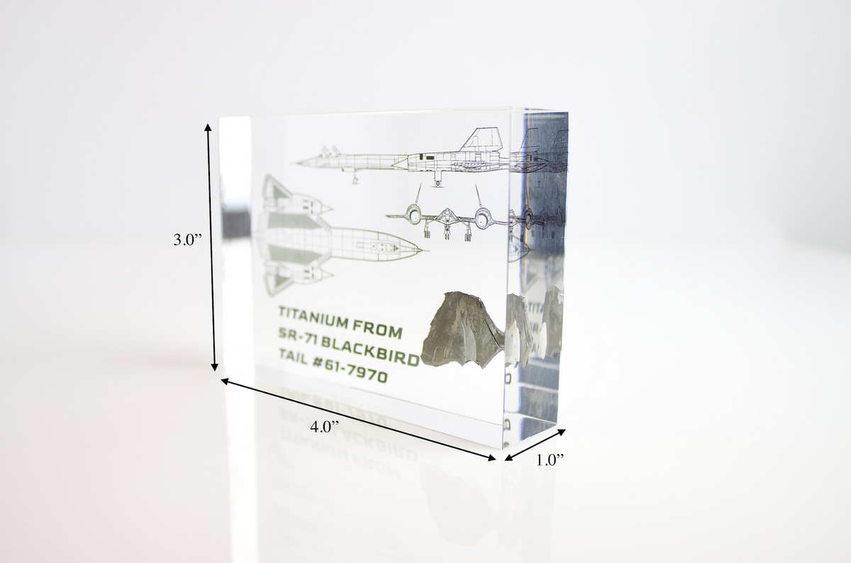 SR-71 Blackbird Titanium (Jet Blueprint)