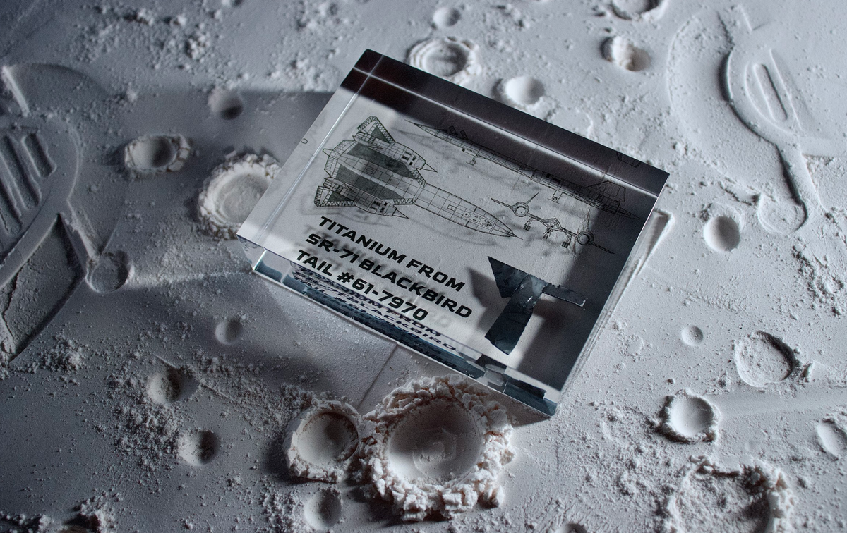 SR-71 Blackbird Titanium (Jet Blueprint)