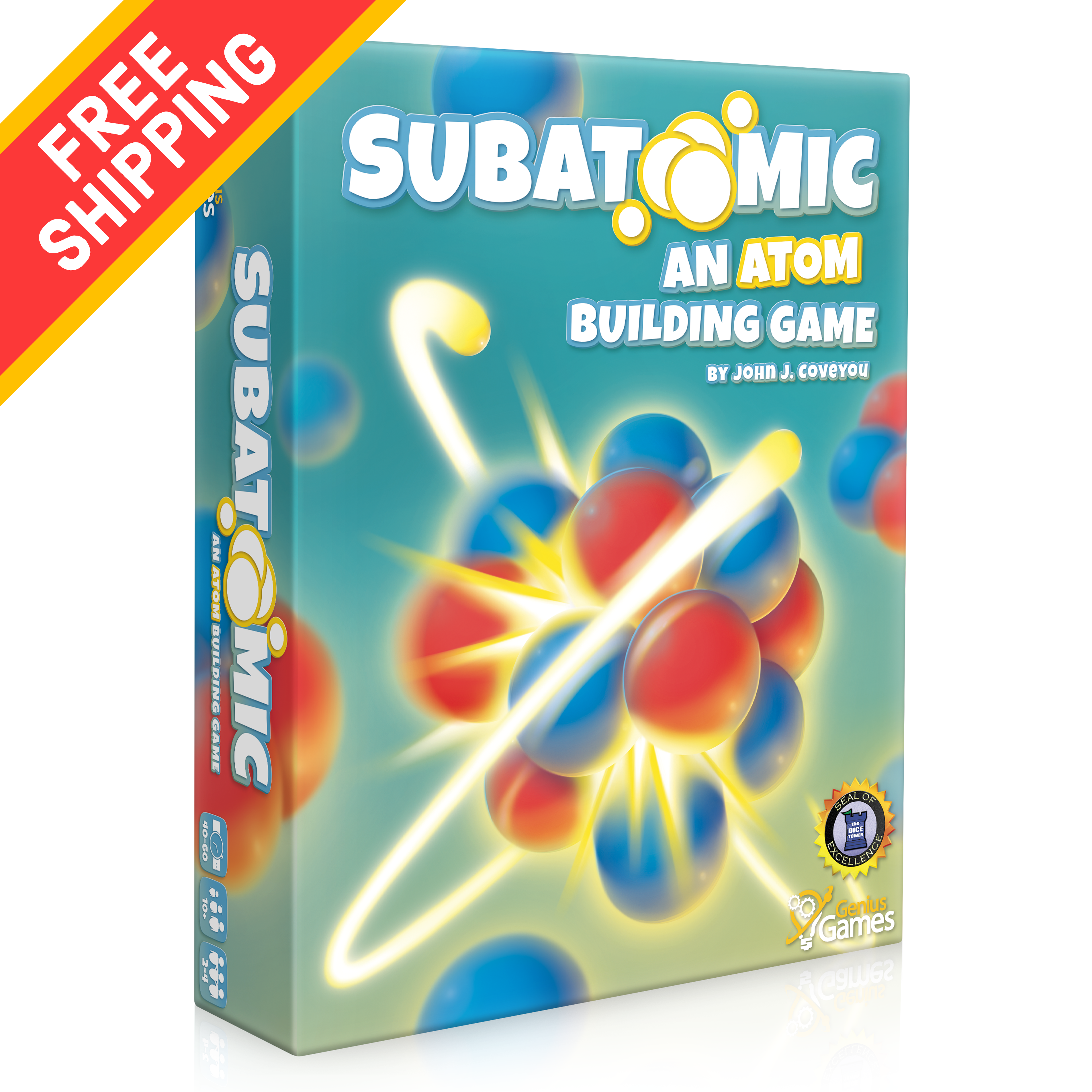 Subatomic: 2nd edition an Atom Building Game (Ages 14+)