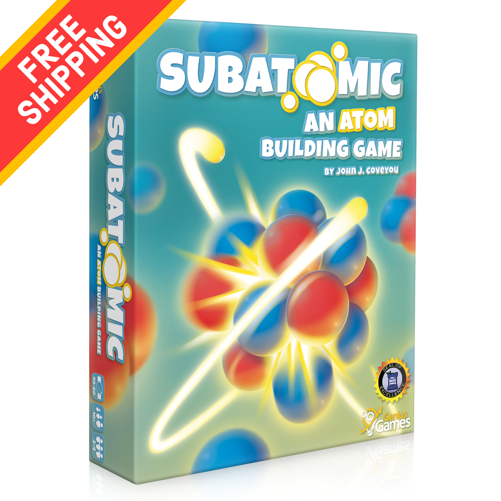Subatomic: 2nd edition an Atom Building Game (Ages 14+)