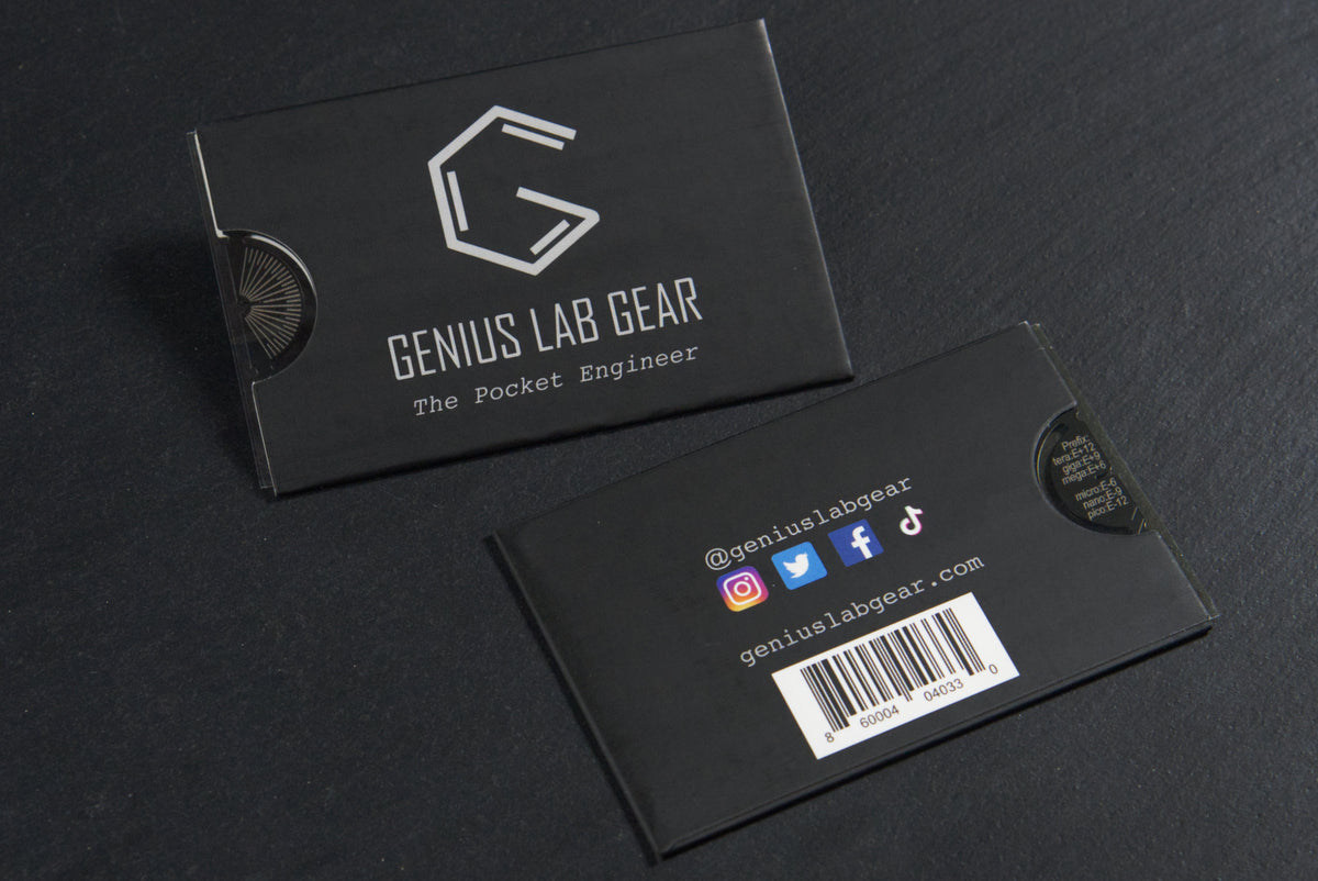 Custom logo science and engineering gift swag by Genius Lab Gear, gift for scientists