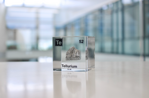 Tellurium Element Cube
