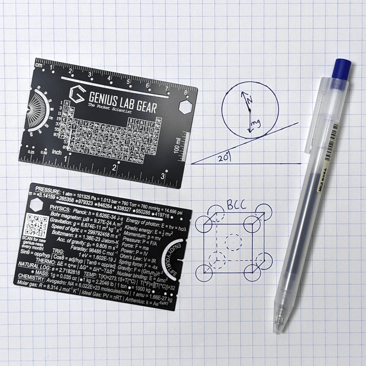 Genius Lab Gear's pocket scientist