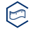 icon representing lab coat size chart measurements for a good fit