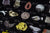 metals group of the periodic table in real photos of elemental samples like silver, gold, mercury and palladium
