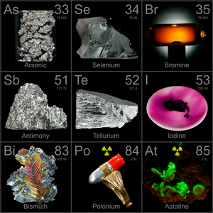 real photos of every element in the periodic table including noble gases and trace elements and radioactive elements like polonium and astatine. Photos by author Dr. Theodore Gray