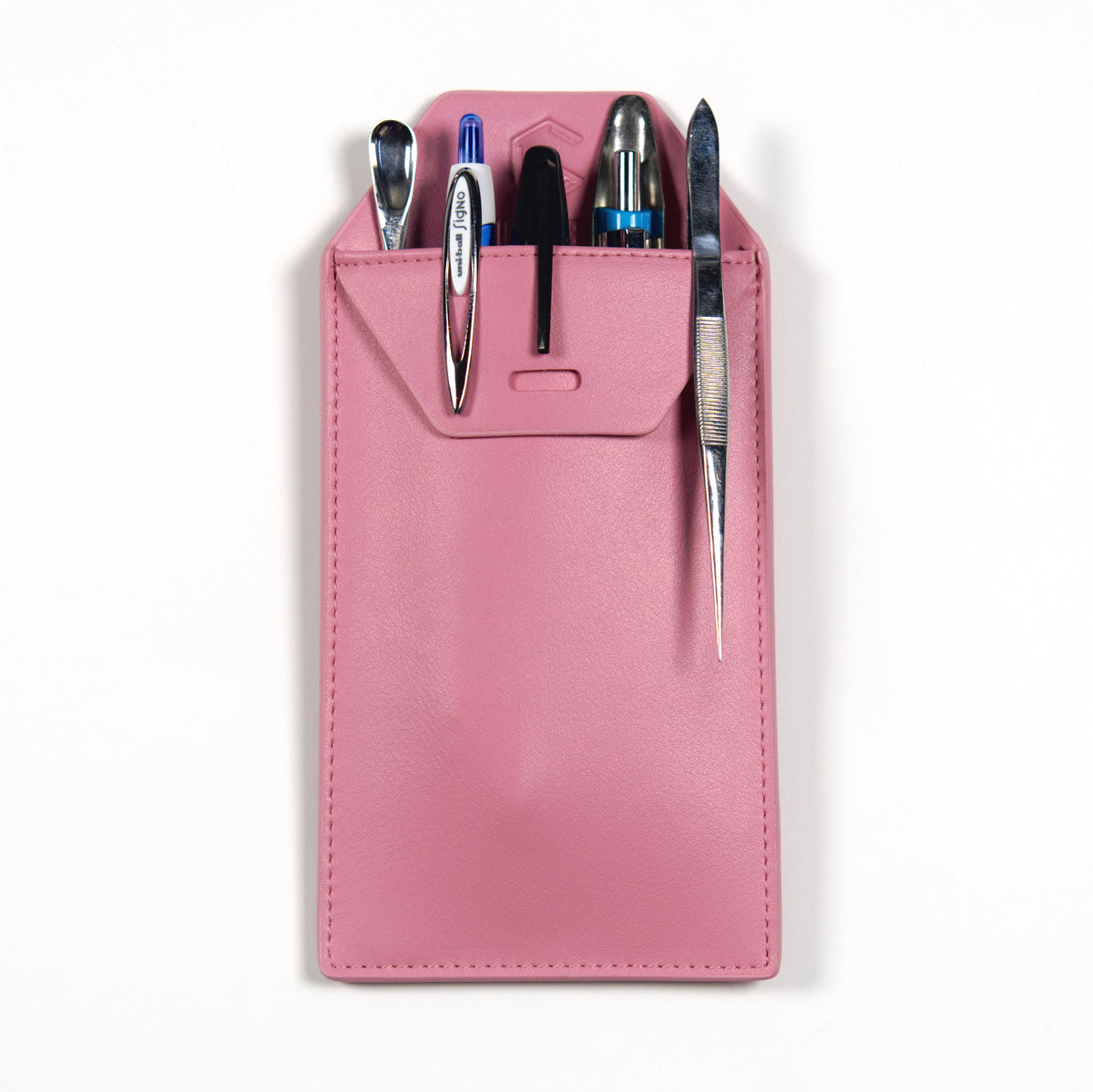 Pink pocket protector for women in science and engineering, gift for scientists
