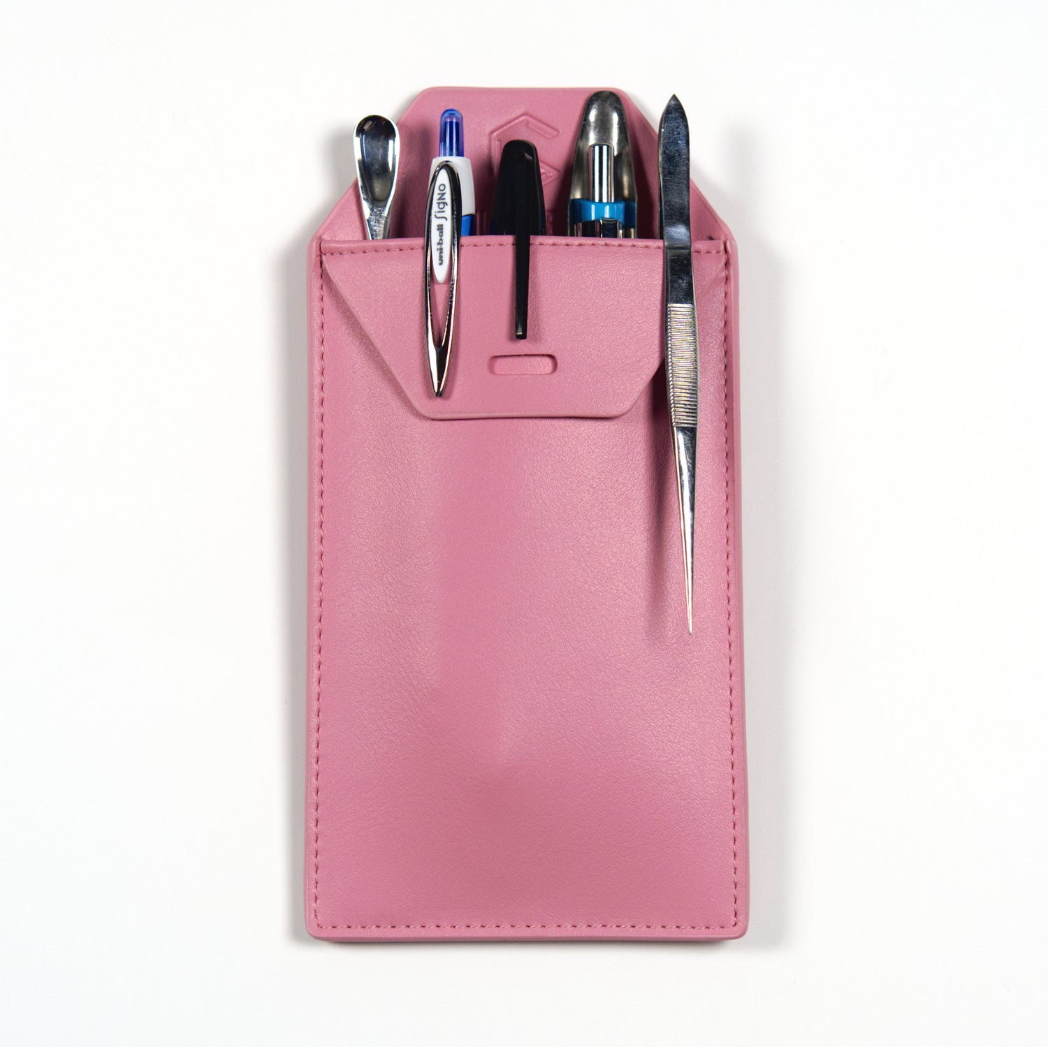 Pink pocket protector for women in science and engineering, gift for scientists