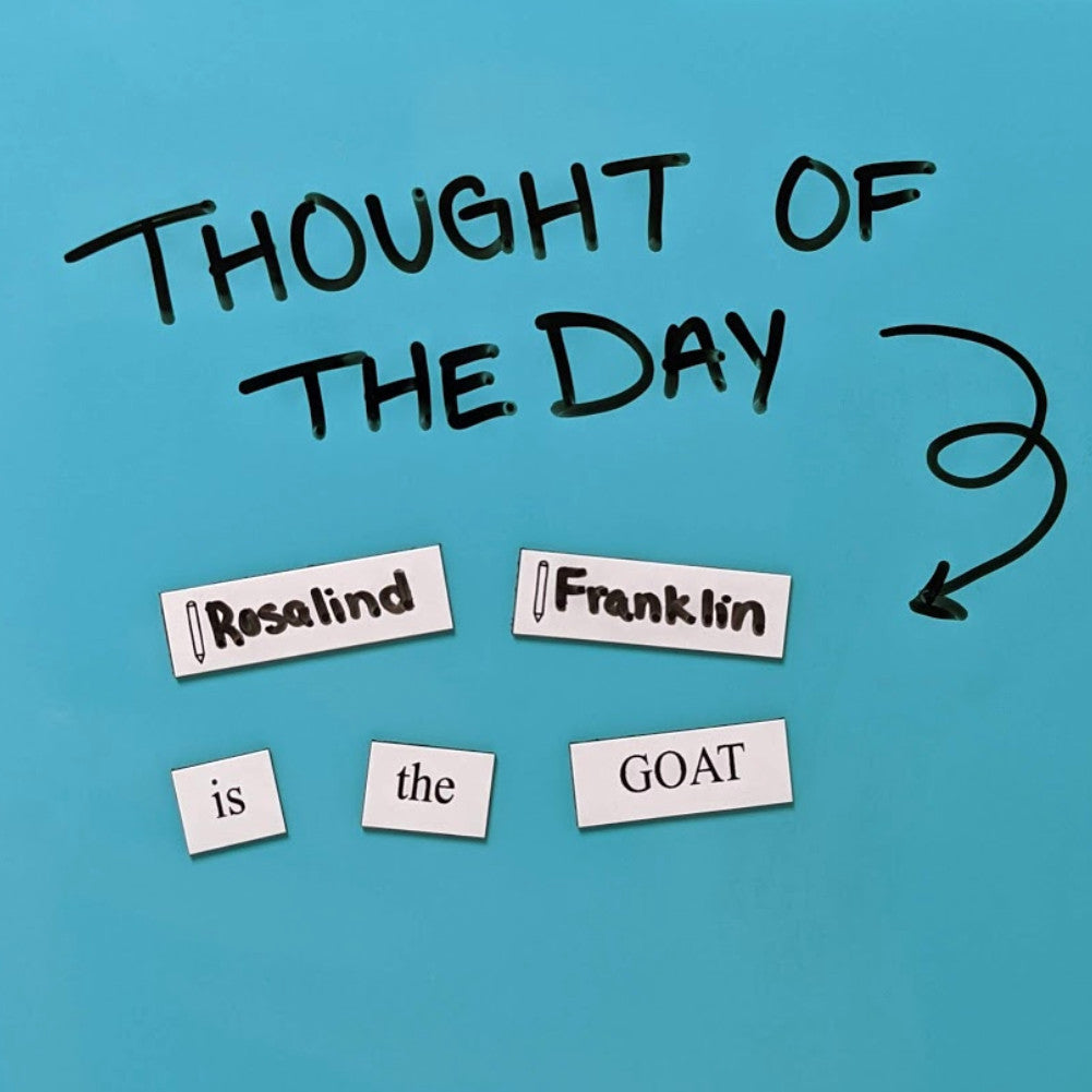 Rosalind Franklin is the GOAT science word magnets, gift for scientists