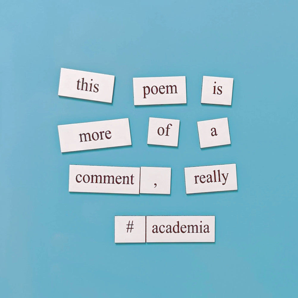 academia phd word magnets