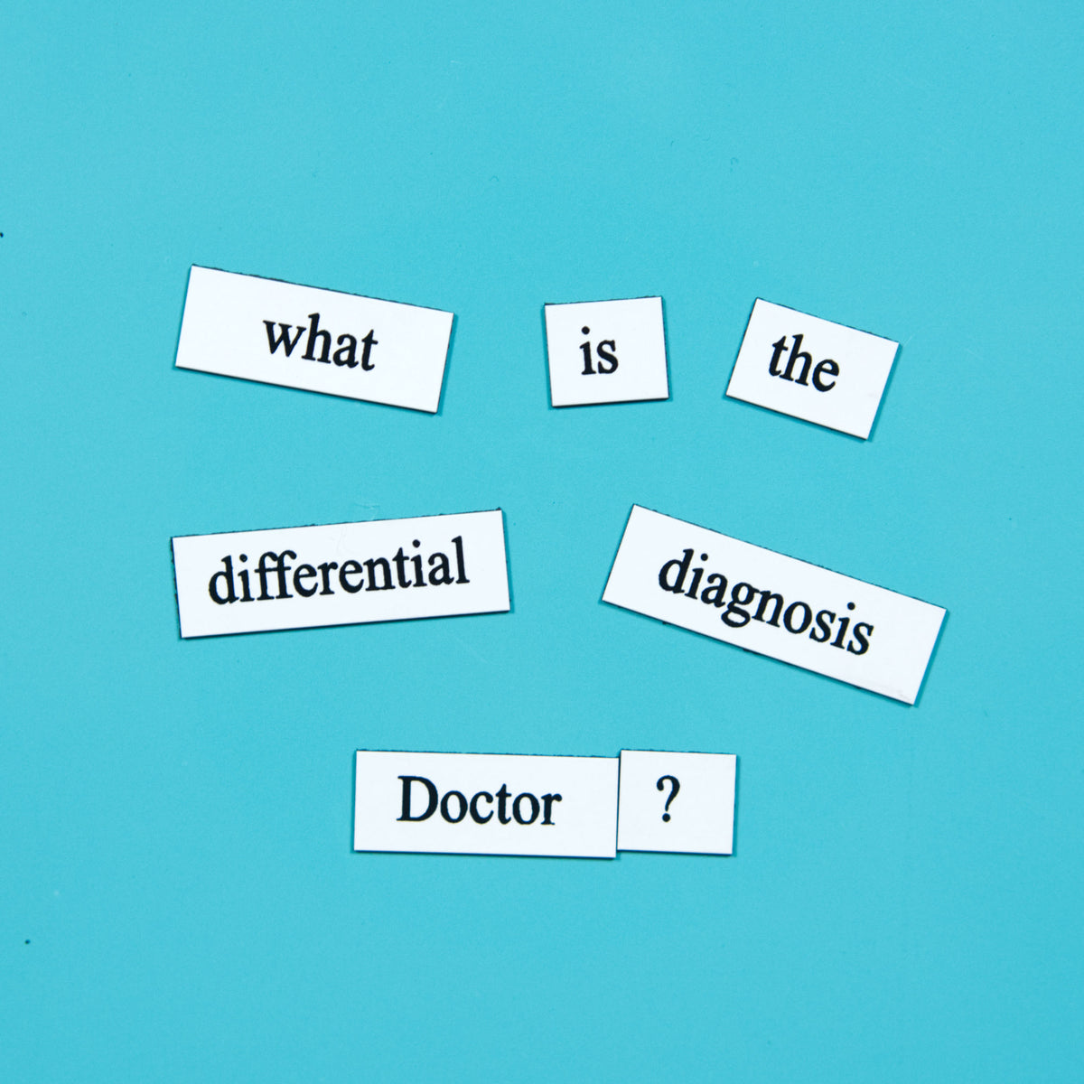 Physician doctor gift magnetic poetry 