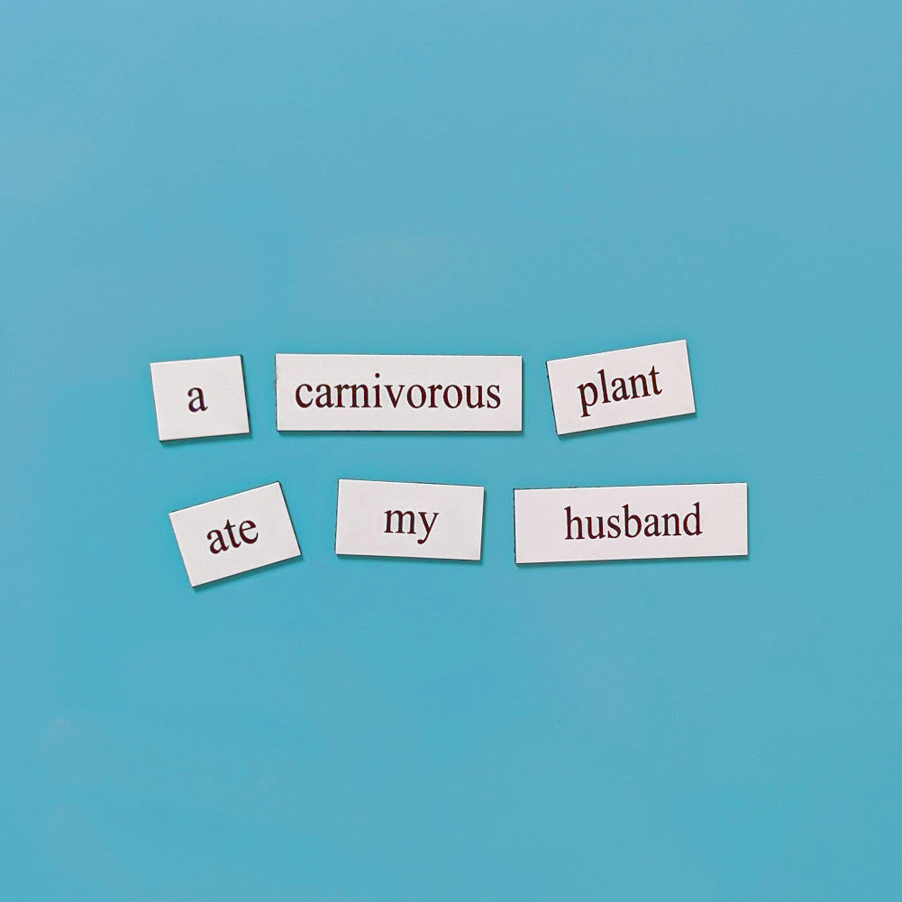 Genius Lab Gear's ecology word magnets, gift for scientists