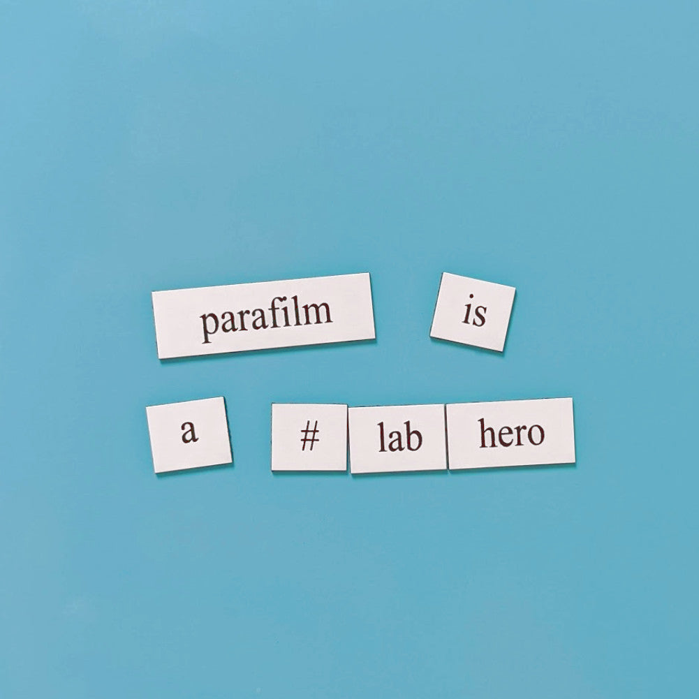 Science Basics magnetic poetry kit with general STEM vocabulary tiles, gift for scientists