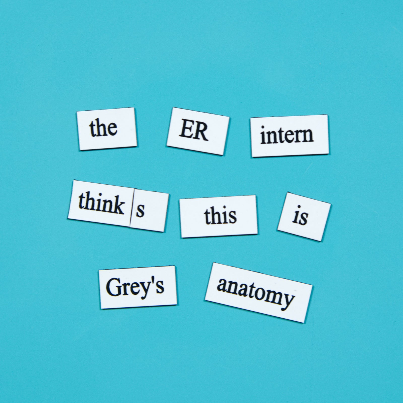 Grey's anatomy funny gift for doctor, gift for scientists