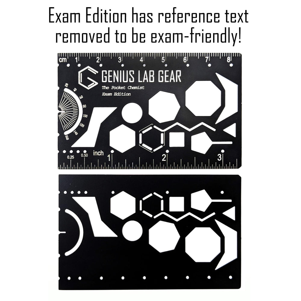 The Pocket Chemist - Organic Chemistry Stencil Drawing Template- Genius ...