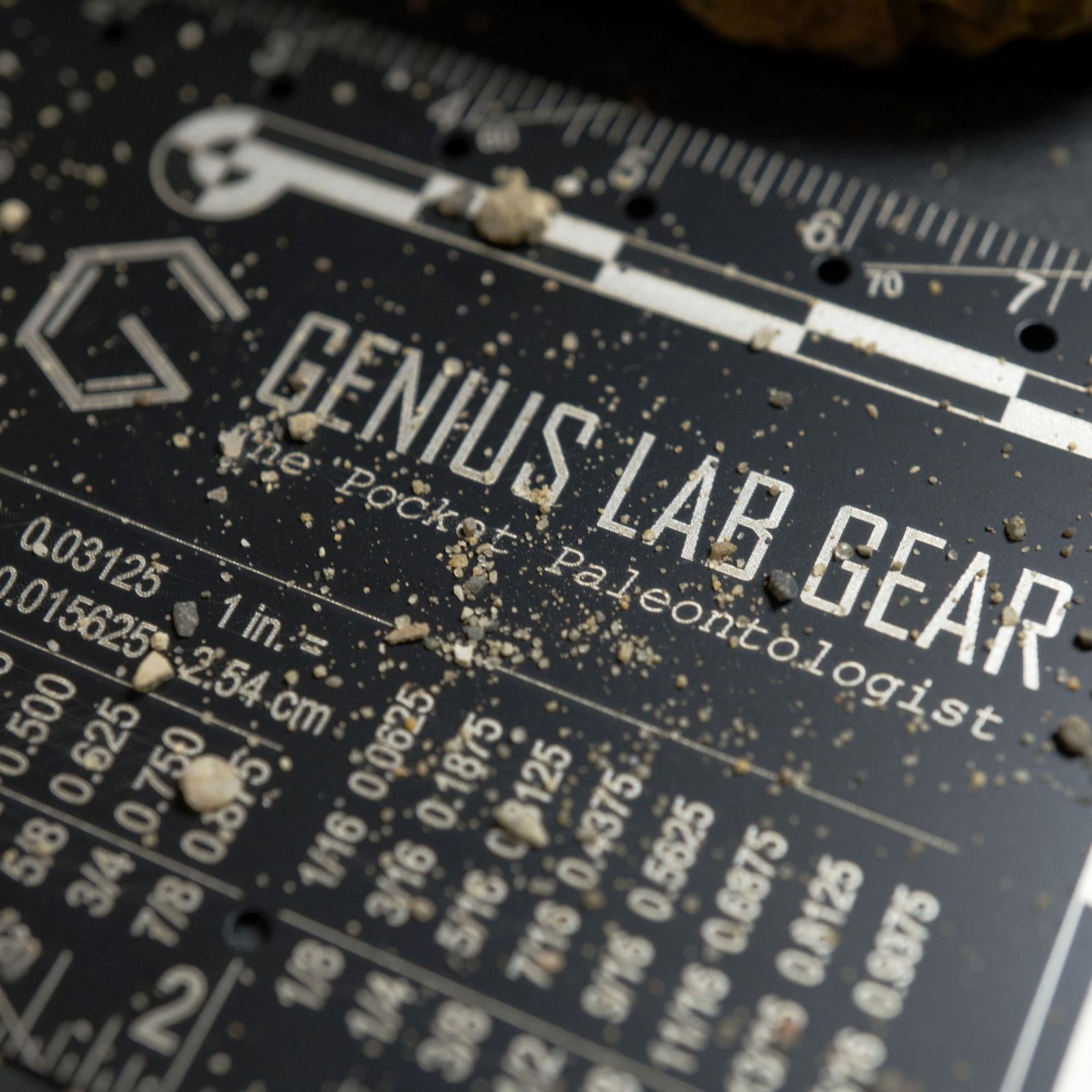 Pocket Paleontologist by Genius Lab Gear for rock hounding minerals, gift for scientists