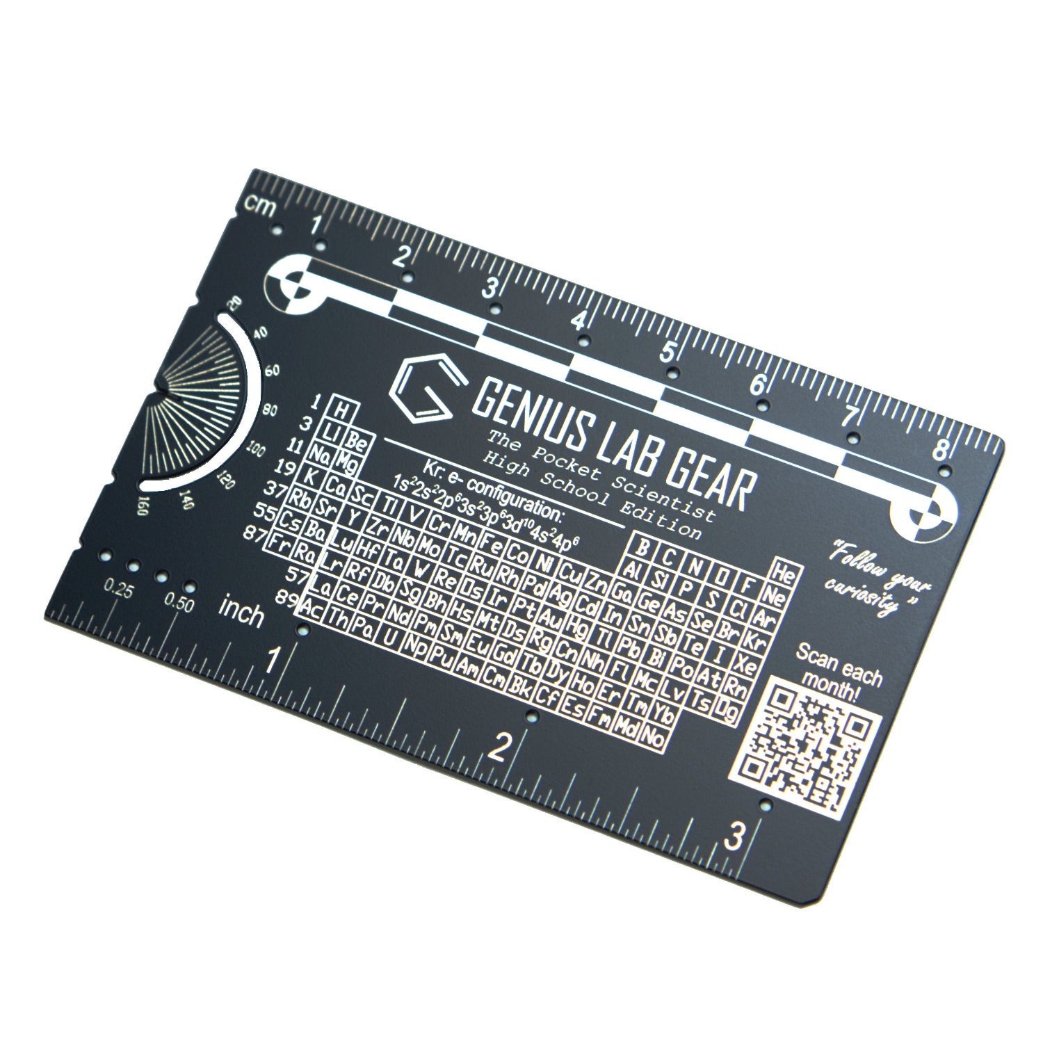 Genius Lab Gear's the pocket scientist high school student stem learning tool, gift for scientists